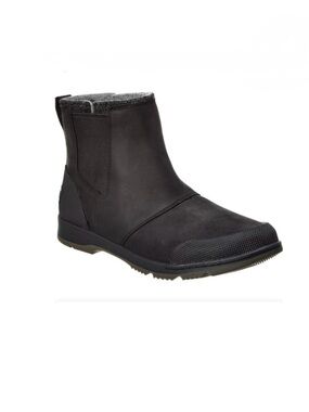 SOREL
Ankeny II WP Leather Chelsea Boot black , men size 8.5 new